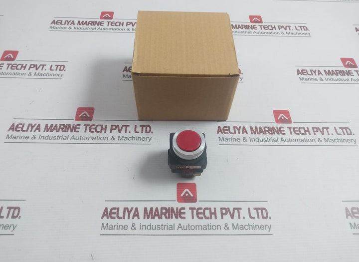 41-14393 Red Push Button 600Vac Tec Tachikawa 250Vdc