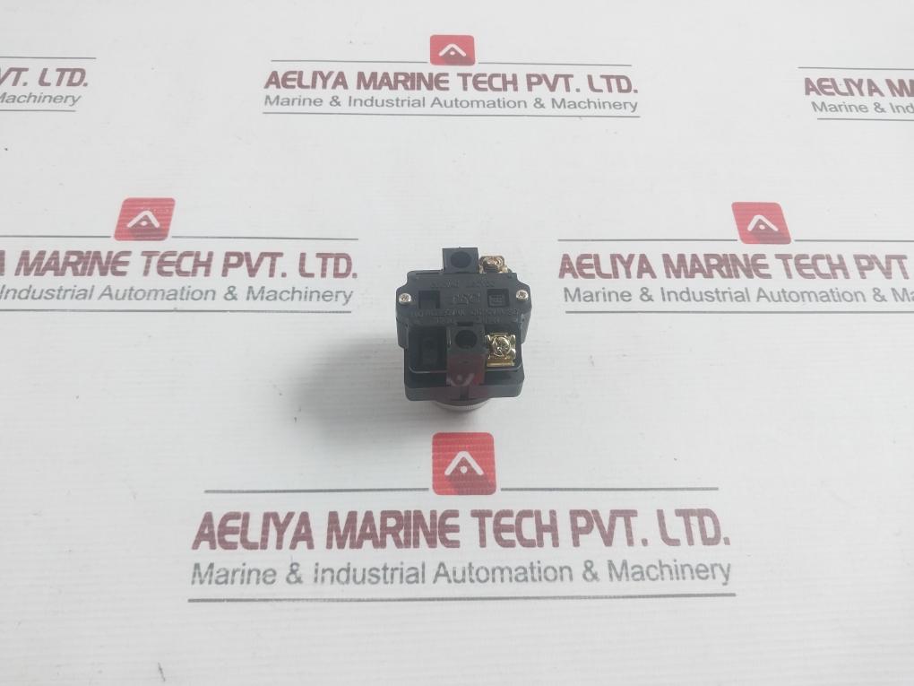 41-14393 Red Push Button 600Vac Tec Tachikawa 250Vdc