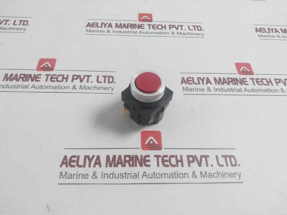 41-14393 Red Push Button 600Vac Tec Tachikawa 250Vdc