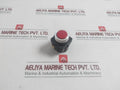 41-14393 Red Push Button 600Vac Tec Tachikawa 250Vdc