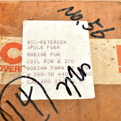 Bbc Petercem Kb370 Coil 380V 50Hz