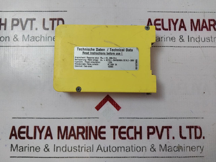 Bender Ir125Y-4 Insulation Monitoring Device B91023005