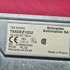 Schneider tsx micro tsxdez12d2 module