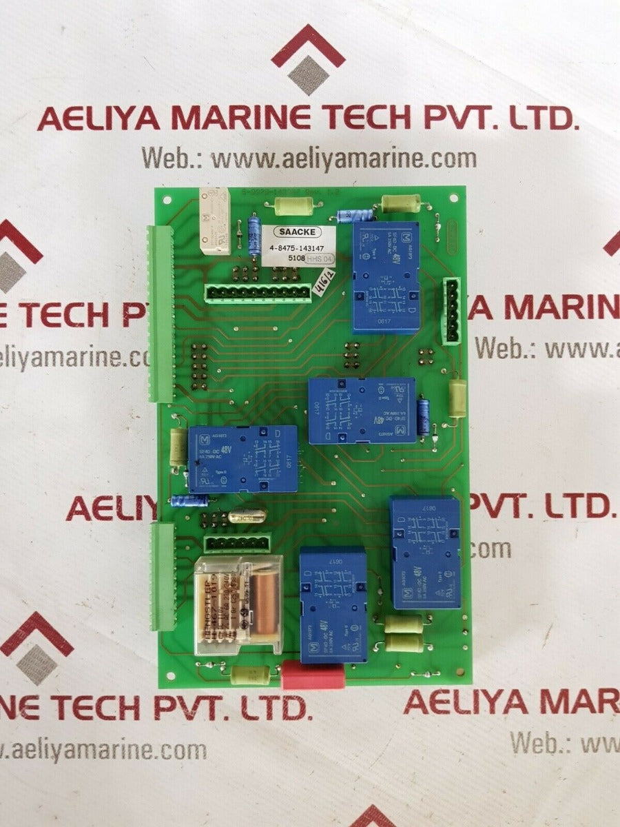 Saacke 4-8475-143147 pcb card rev.1.2
