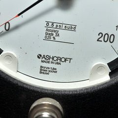 Ashcroft 0.5 Psi Subd Test Gauge Temperature Compensated