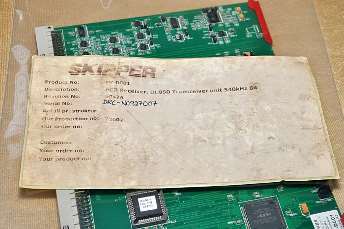 Skipper Dl850 Receiver/Board Pv-d001 Speed Log Transmitter