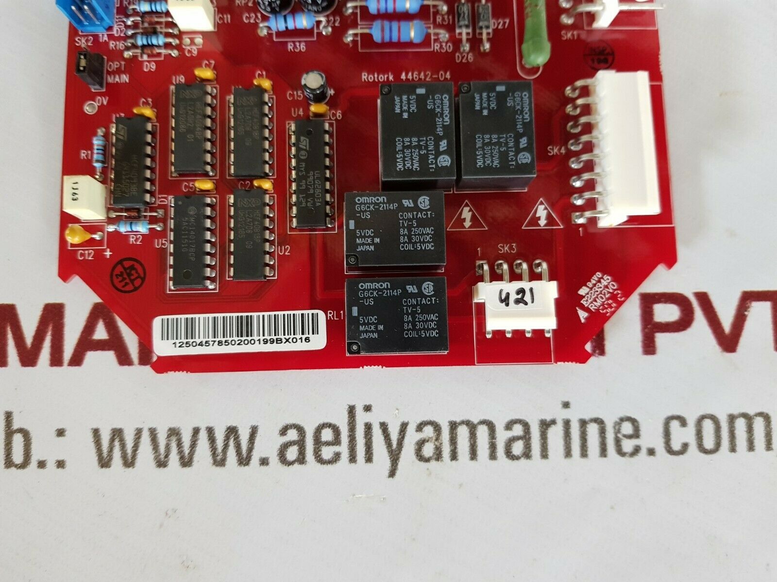 Rotork 44642-04 pc board
