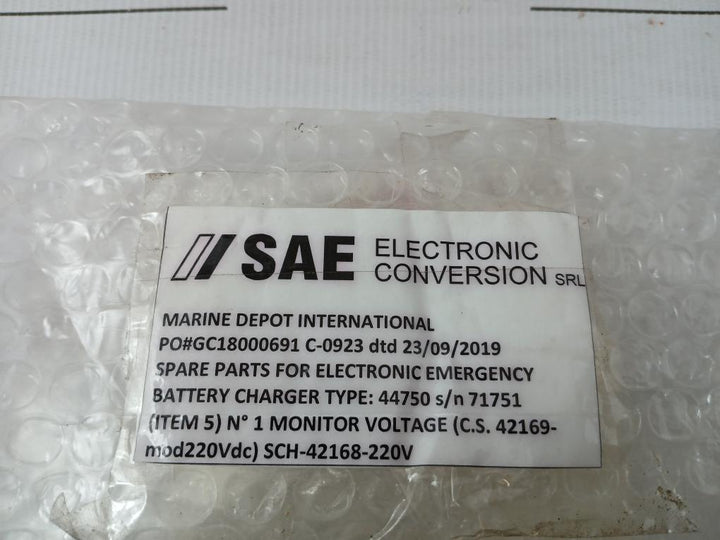 42168 T03 Monitor Voltage Relay Sae Electronic