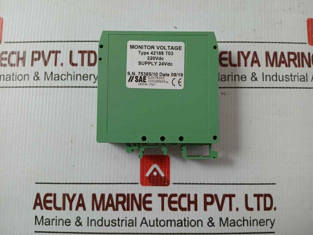 42168 T03 Monitor Voltage Relay Sae Electronic