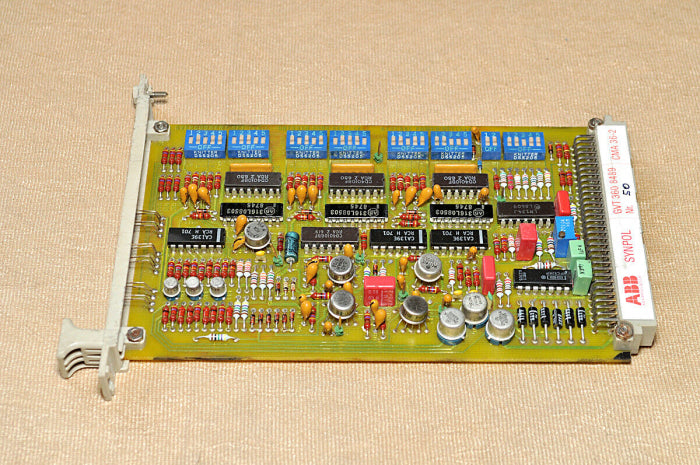 Abb Synpol Gvt 360 8489 Cma 36-2 Limit Value Board
