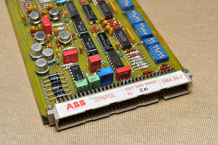 Abb Synpol Gvt 360 8489 Cma 36-2 Limit Value Board