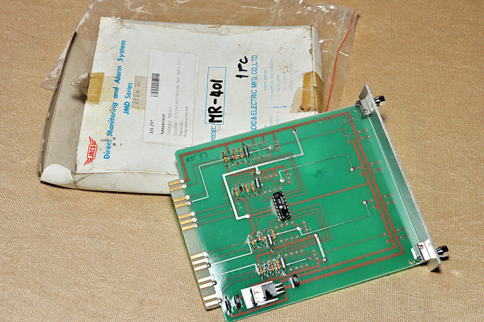 Jrcs Mr-401 Annunciator Direct Monitoring And Alarm System
