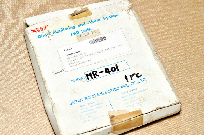 Jrcs Mr-401 Annunciator Direct Monitoring And Alarm System