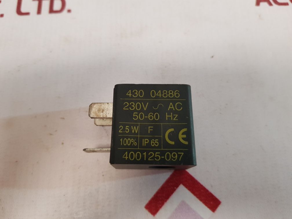 430 04886 Solenoid Coil 230V~ Ac