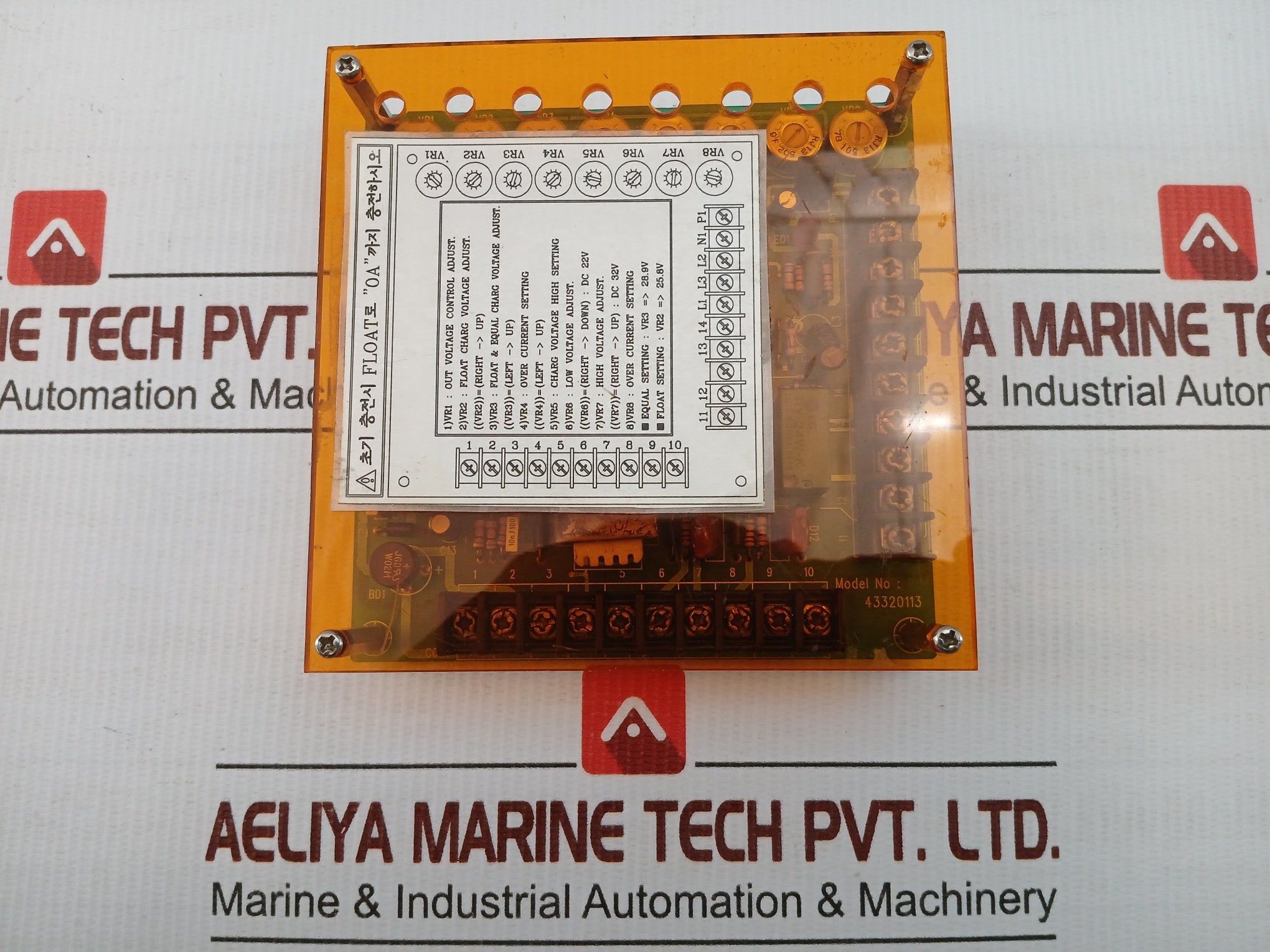 Charger Pcb Board, Voltage Control Board Dc 22-32V 43320113