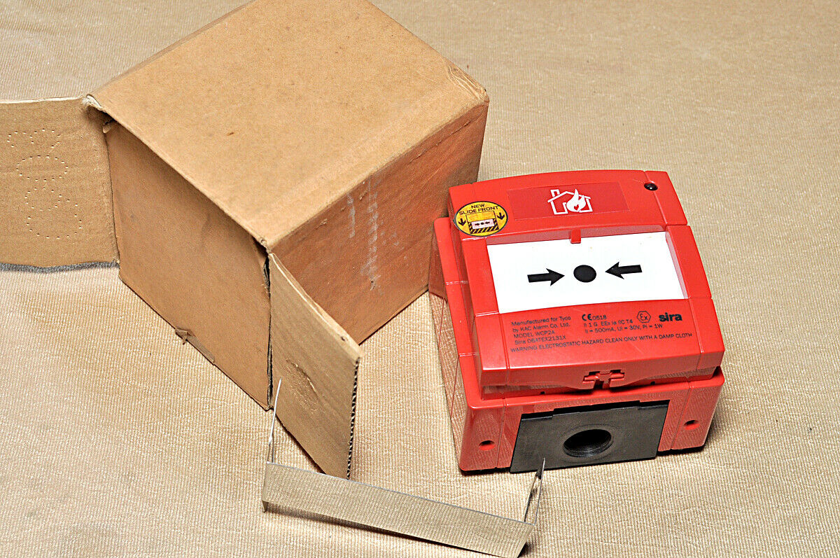 Tyco Mcp220Ex Manual Call Point Wcp2A Sira 06Atex2131X 500Ma 30V 1W
