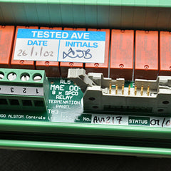 Alstom mae-00-06 relay termination panel