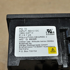 Weigel Pq72 Analog Meter Ab910076857