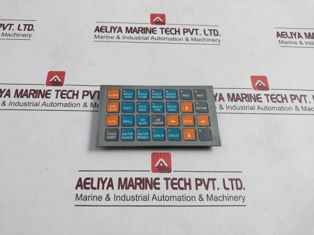 4375 Qq Illuminated Membrane Keypad 94V-0