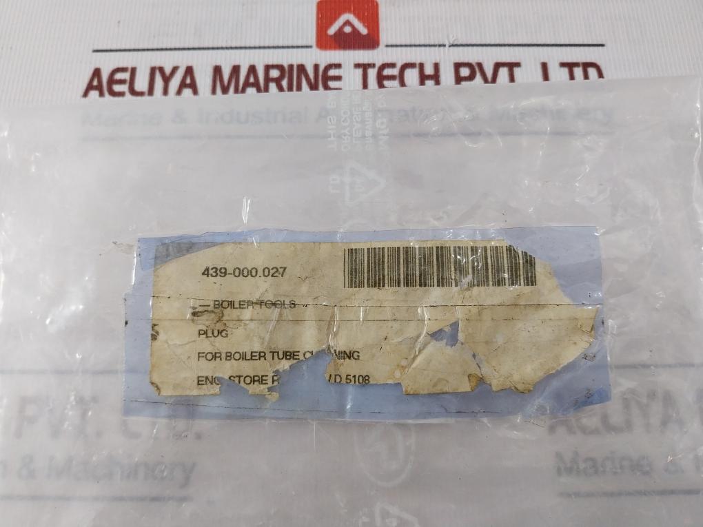 439-000.027 Plug for Boiler Tube