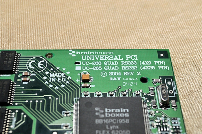 Brainboxes rs232 uc-268b universal pci 