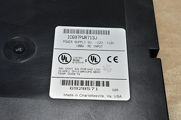 Alstom alspa c80-75 ic697pwr713j programmable controller