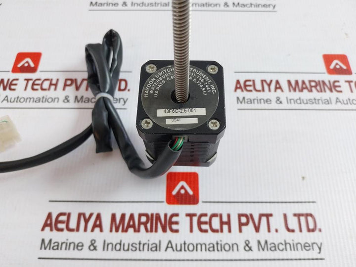 43F6C-2.5-001 Haydon Hybrid Stepper Motor Linear Actuator