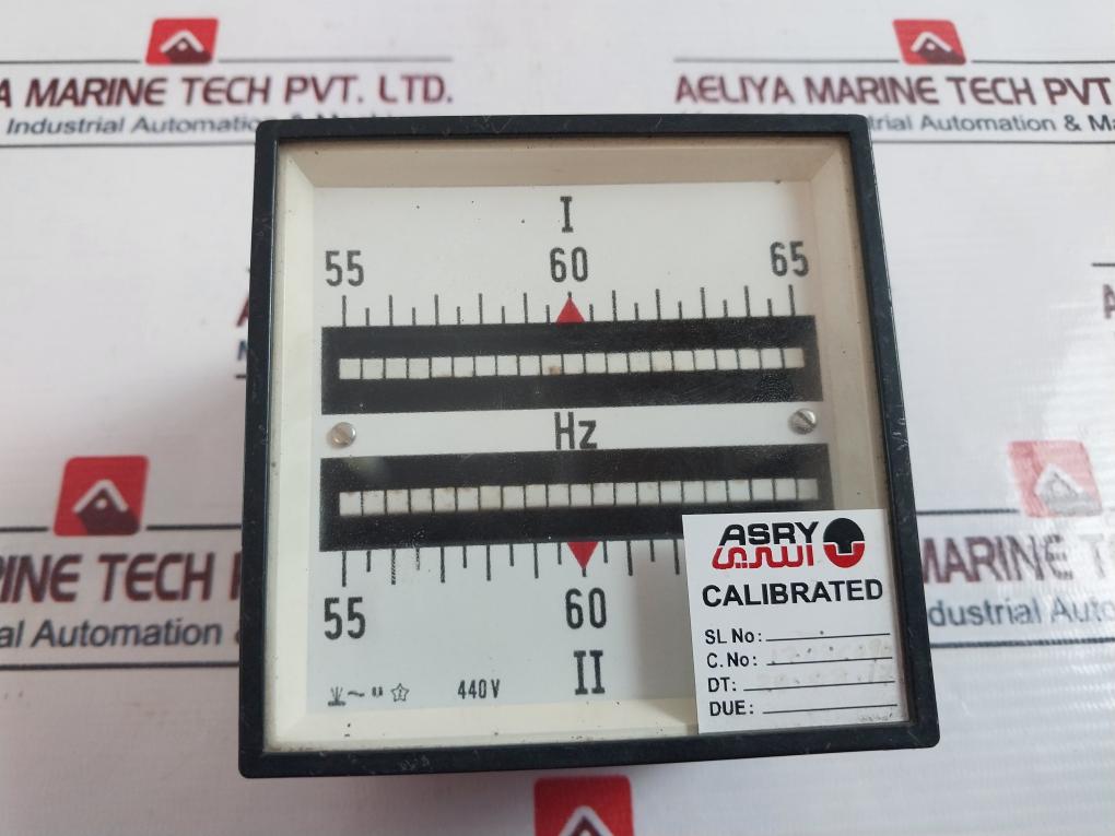 440V 55-65 Hz Frequency Counter Meter