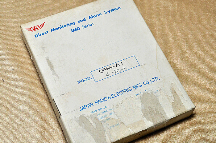 Jrcs Drm-ai Direct Monitoring And Alarm System 4-20Ma