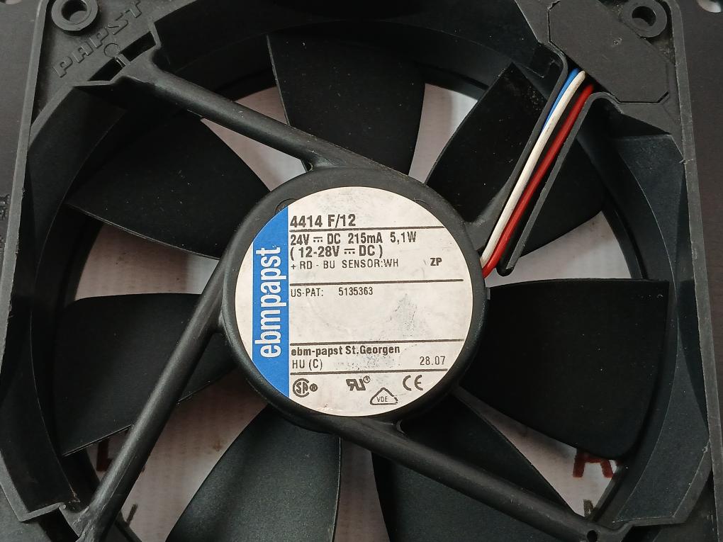 4414 F/12 Ebmpapst Cooling Fan 24vdc