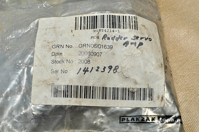 Rudeer servo amplifier 03956-1884214-1