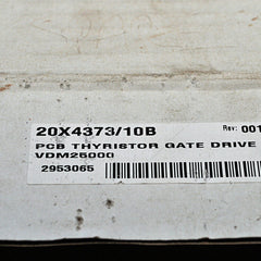 Alstom Power Conversion 20X4373/10B Pcb Thyristor Gate Drive