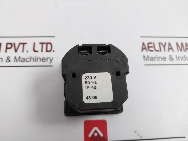 45.99 Hour Meter 230V 50Hz Ip-40