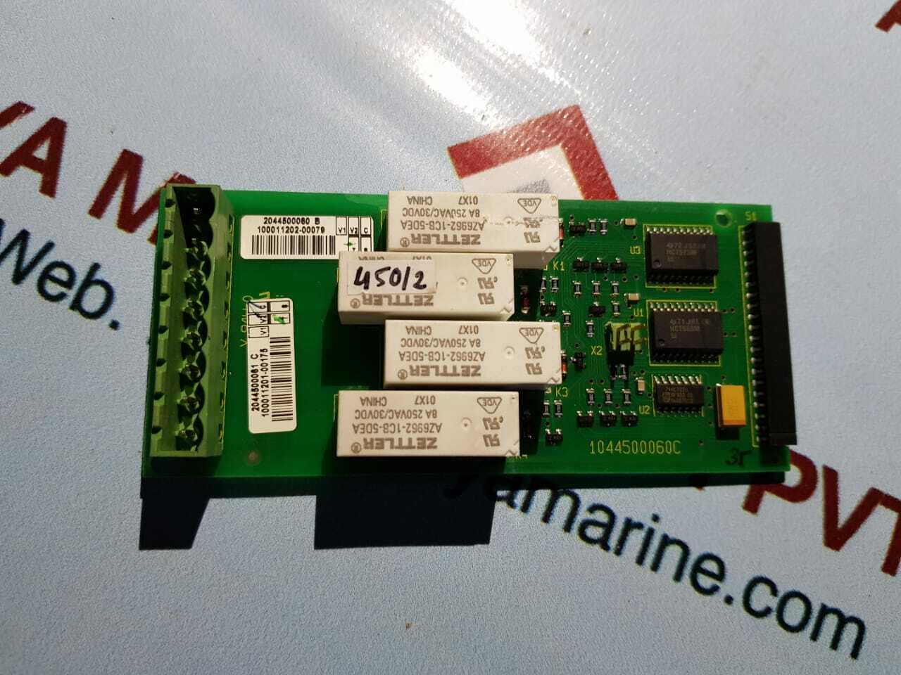 Deif Ppu/2/Gs 1044500060C Printed Circuit Board