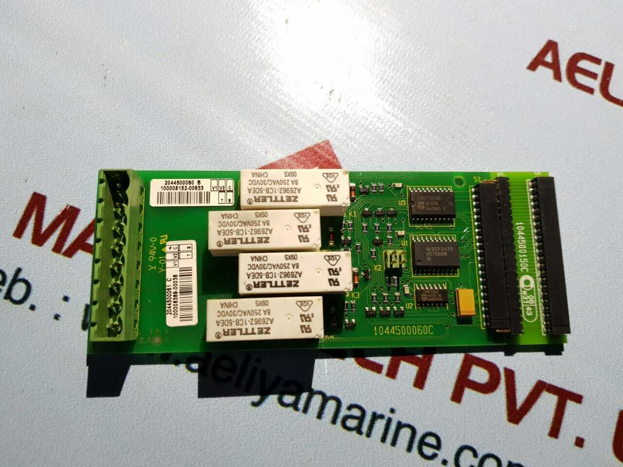 Deif Ppu/2/Gs 1044500060C Printed Circuit Board