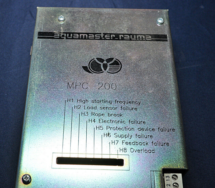 kamewa mpc-200 Aquamaster rauma