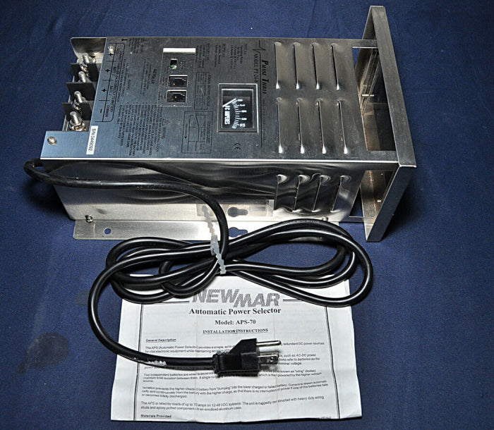 Newmar pt-24-8 phase three stage smart charger