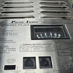 Newmar pt-24-8 phase three stage smart charger