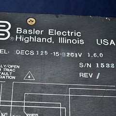 Basler digital excitation control decs