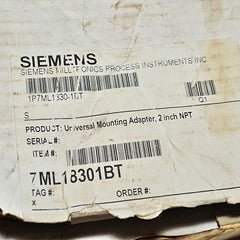 Siemens 7ml1830-1bt universal mounting adapter 2 inch npt