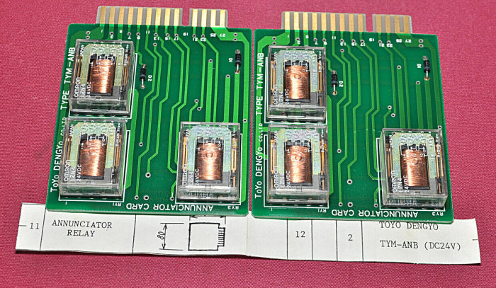 Toyo Dengyo Tym-anb Annunciator Card