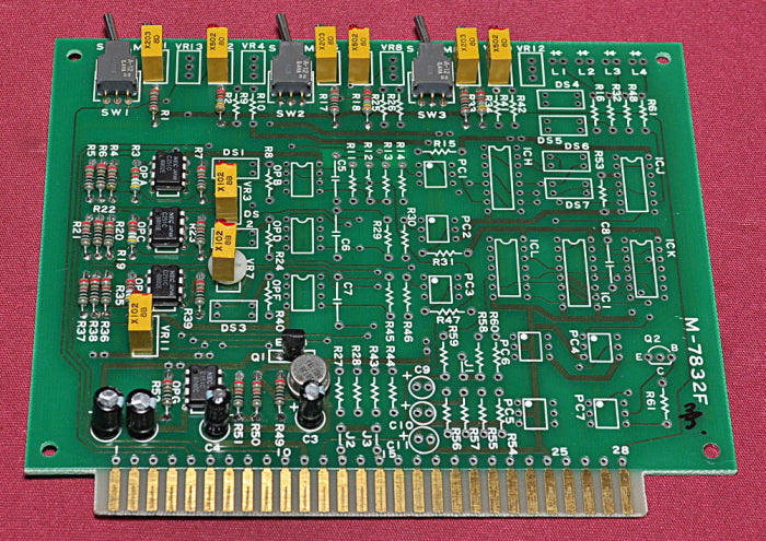 Musasino M-7832F Printed Circuit Board