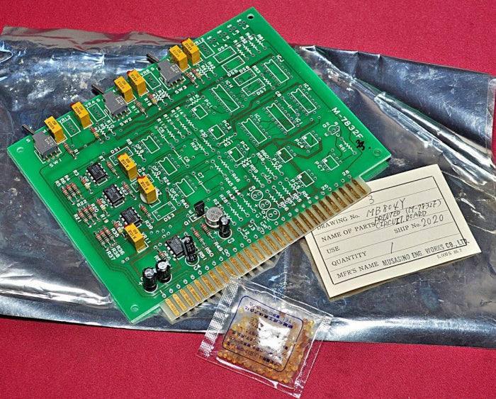 Musasino M-7832F Printed Circuit Board