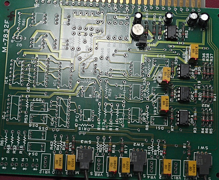 Musasino M-7832F Printed Circuit Board