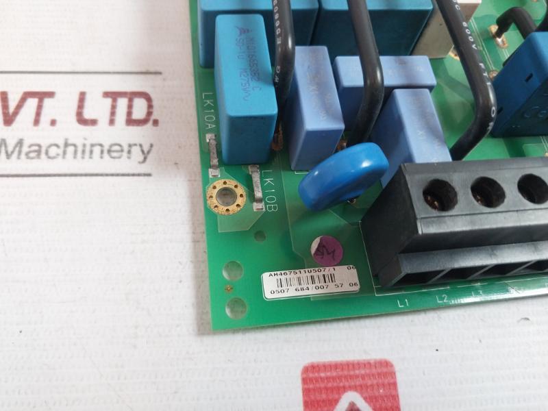 467511/1 Printed Circuit Board Card Ah467511U507/1 06 7.5-15Kw