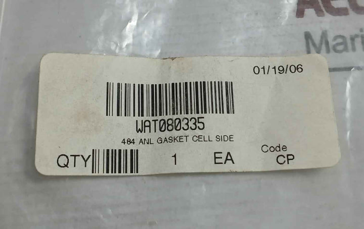 484 Anl Gasket Cell Side Waters Wat080335