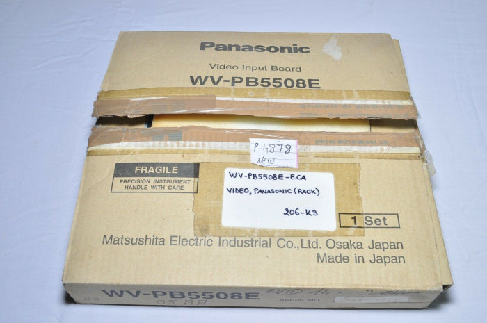 Panasonic wv-pb5508e video input board