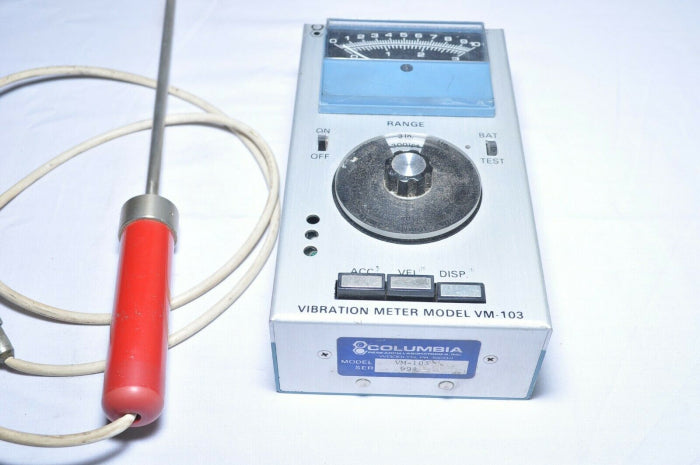 Columbia vm-103 vibration meter
