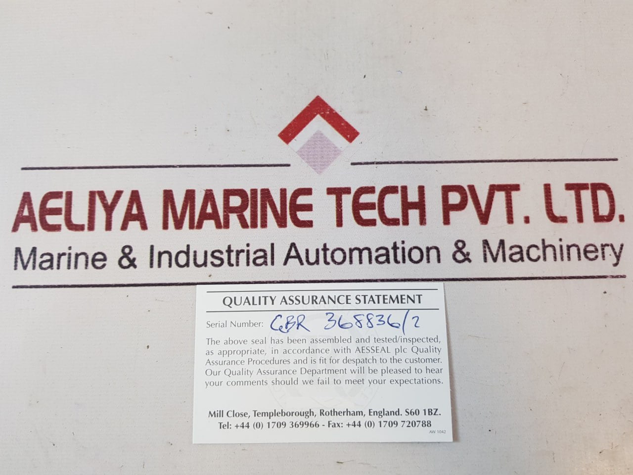 4Aszc0048V01/Gbr368836/2 Mechanical Seal 48 Mm 940325