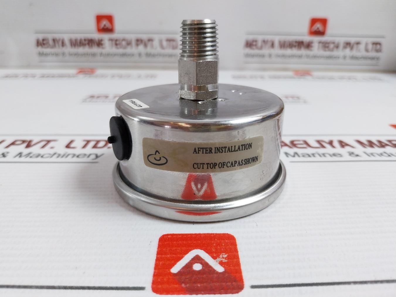 4Cfr6A Liquid Filled Pressure Gauge 0-100Psi Grainger